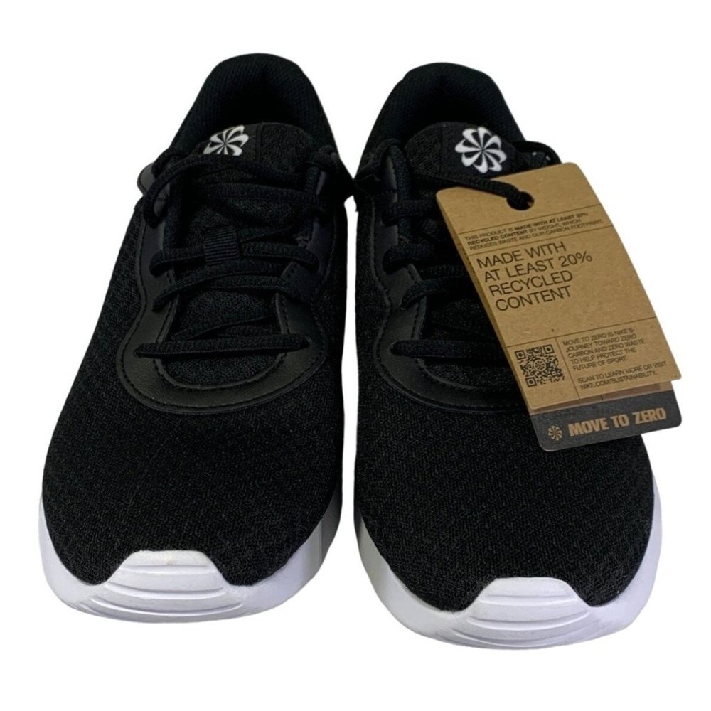 Nike Tanjun Women's Running Shoe - Black/White Volt (US 10)